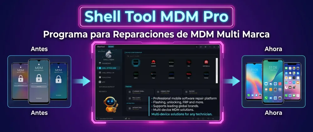Shell MDM Pro - Unlock KG FRP MDM