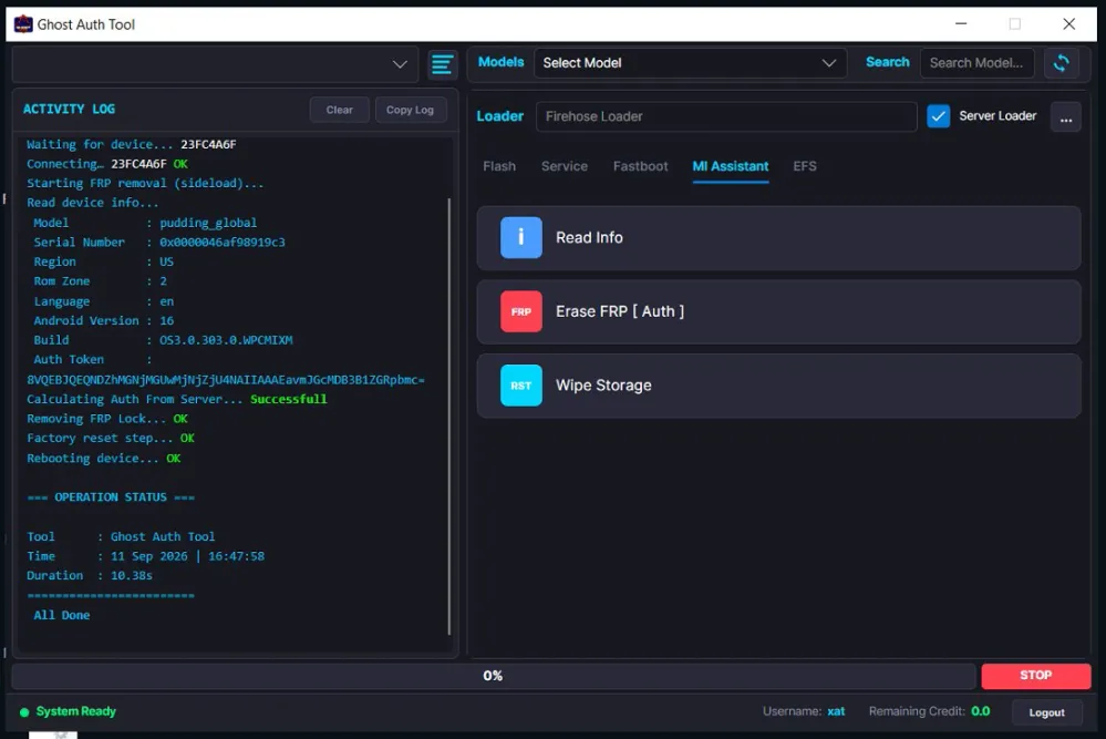 Ghost Auth Tool Software