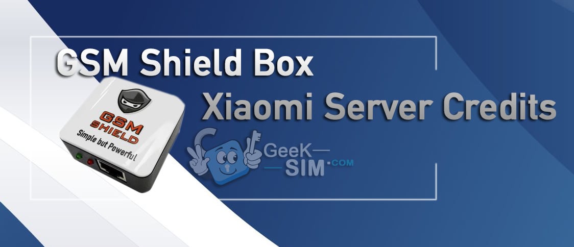 GSM Shield Xiaomi Cr&eacute;ditos Auth Server imagen principal