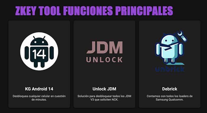 Zkey Tool Créditos de Servidor para FRP Samsung por IMEI imagen del producto