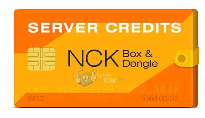 NCK Dongle & Box Créditos de Servidor imagen principal