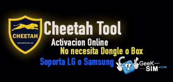 Cheetah Tool Activaci&oacute;n & Cr&eacute;ditos imagen principal