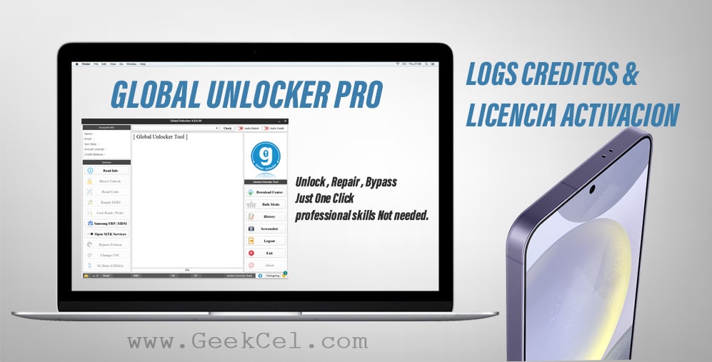 Activacion Global Unlocker Pro Creditos