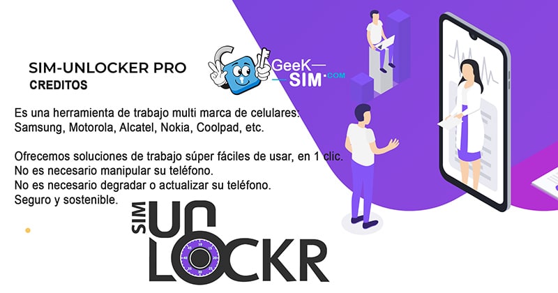 Logs SIM Unlocker Pro Operación
