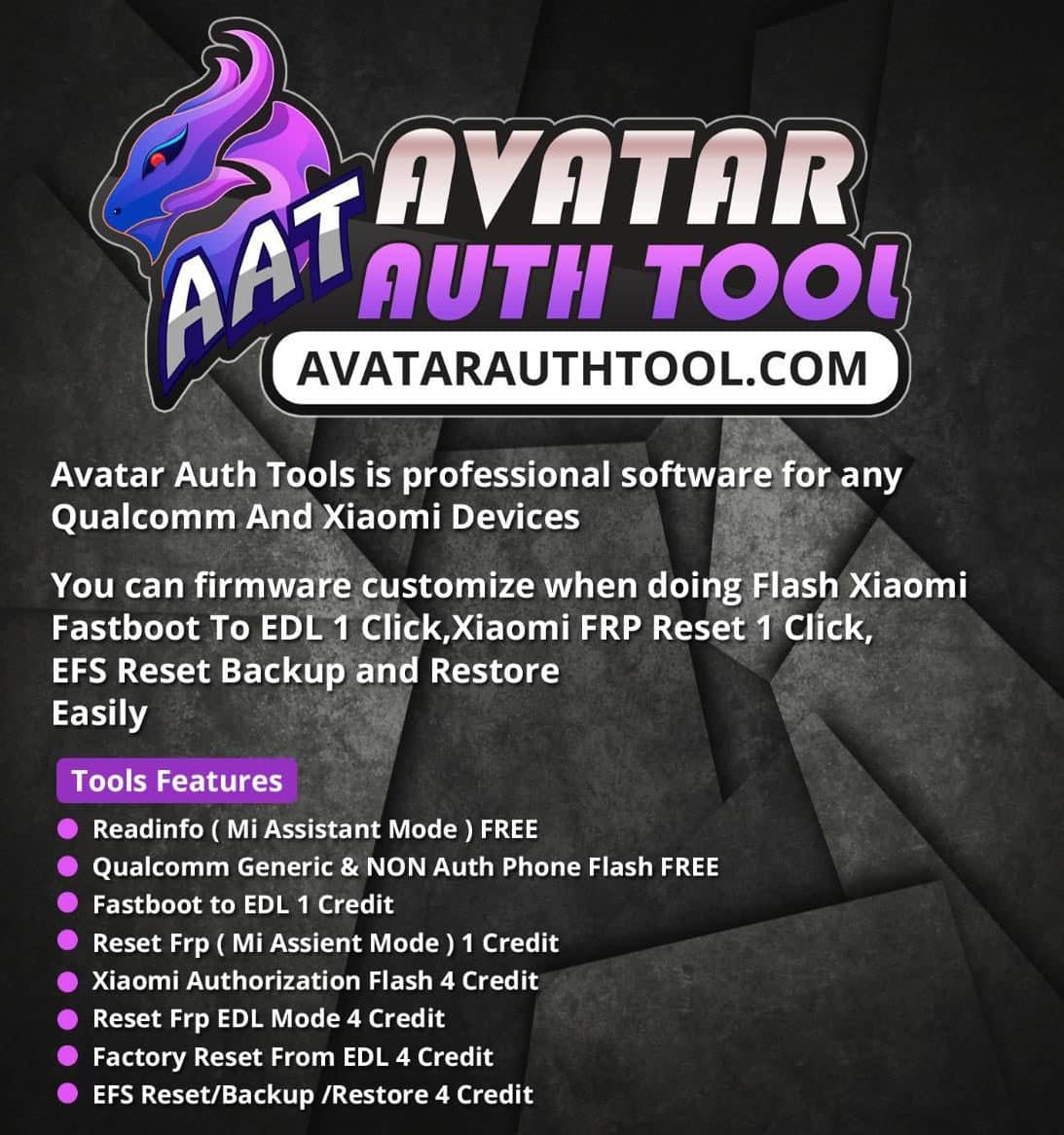 AvatarAuthTool Creditos de Servidor imagen principal