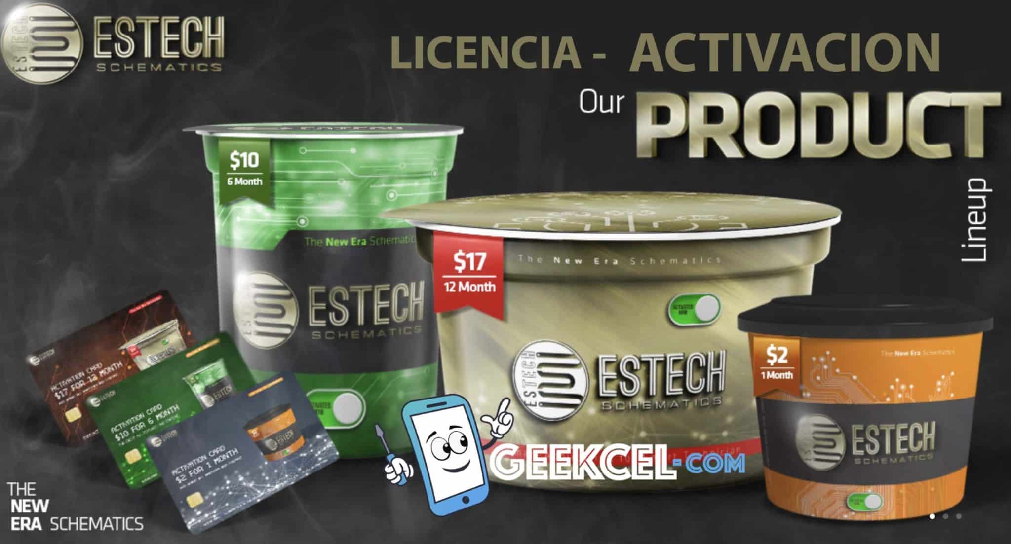ORION ESTECH Schematics - Licencia de Activaci&oacute;n y Esquemas de Reparaci&oacute;n Profesional