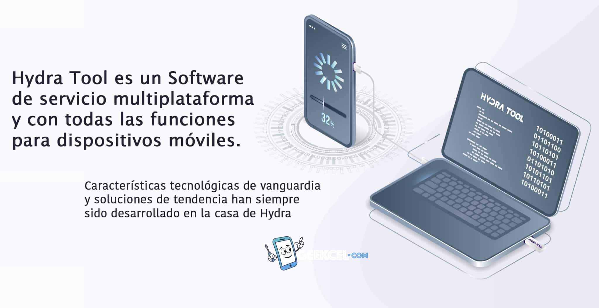 Hydra Tool activaci&oacute;n digital sin dongle caracter&iacute;sticas del software GSM
