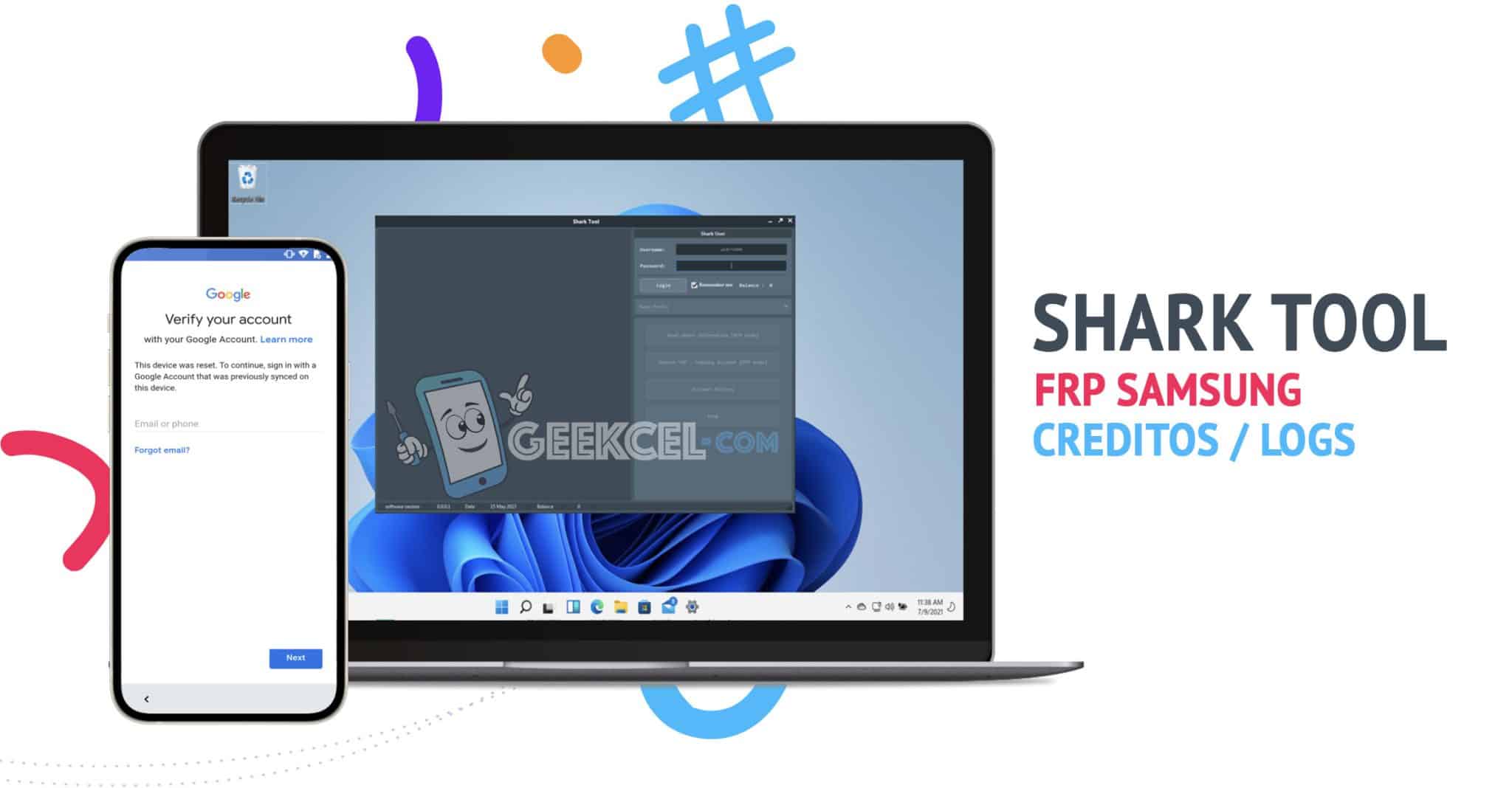 Cr&eacute;ditos de Servidor para Shark Tool licencia imagen principal