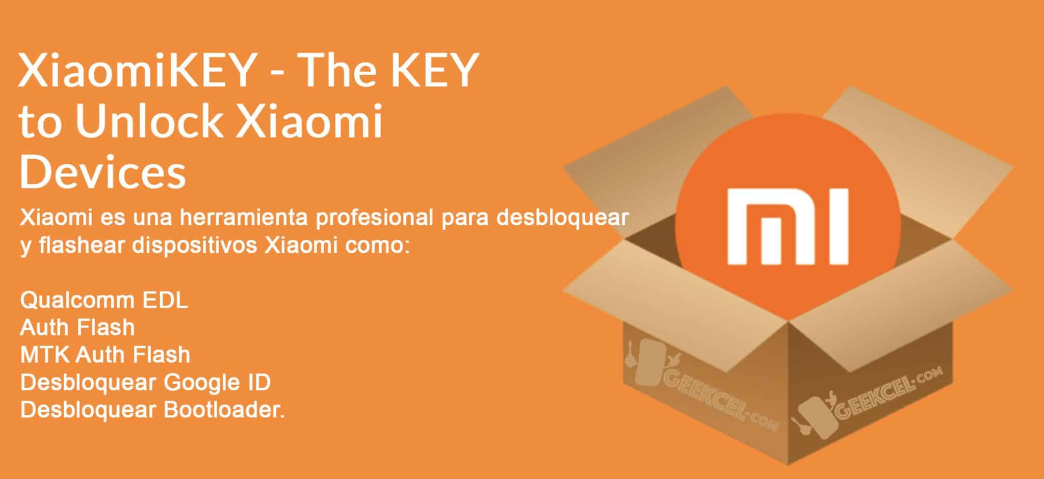 Token para XiaomiKEY FRP, Flash & Unlock imagen principal